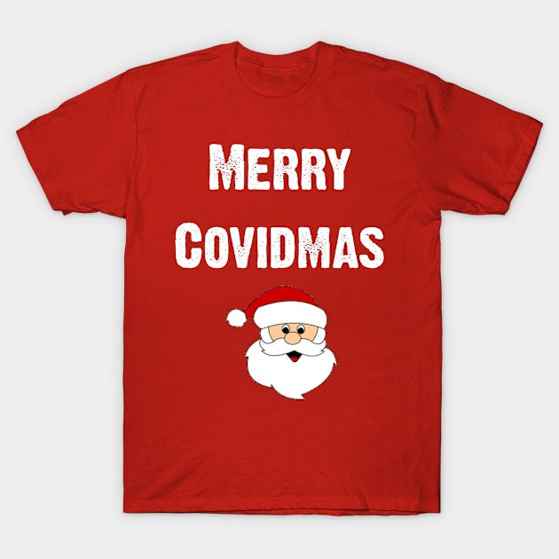 Merry Covidmas T-Shirt by CoolApparelShop